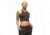 prAna Becksa Bralette - Womens, Black Heather, S, 1970491-001-S