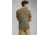 prAna Trail Short Sleeve T-Shirt, Cargo Green, XLarge, M11191514 -318-XL