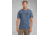 prAna Trail Short Sleeve T-Shirt, Denim Heather, XLarge, M11191514 -479-XL