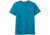 prAna Untouched Slim Fit Tee - Men's -Retro Teal Heather-Small