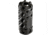 Precision Armament HYPERTAP Ti Muzzle Brake, Titanium-Slim, 6.5mm/.264Cal, 5/8-24, Black, A04814