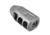 Precision Armament M11 Severe-Duty Muzzle Brake 6.5mm/.264Cal, Stainless, A04005