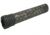 Precision Reflex Gen III Round Forearm Rifle Length with No Holes or Rails, Carbon, 05-073-03T
