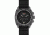 Predator II 44mm Silver Steel Case, Black-Red Dial