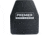 Premier Body Armor Agile PE Plate, Black, FOR-9329-PE
