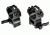 Presma 30mm Quick Release High Profile Scope Rings for Picatinny/Weaver Rails, Black, PRWG040
