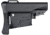 Presma A-R15/M16 Mil-Spec Stock w/ Built-In Magazine Carrier, 5.56x45,.223 Remington, Black, AAST15