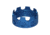 Presma Aluminum Castle Nut for .223/5.56/.308 Buffer Tube Receiver End Plates, Blue, ABNT03-BL