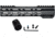 Presma AR-15 M-LOK Free Float Handguard, 10 in, Black, MMARE10