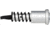 Presma AR Forward Assist Assembly, 223/5.56/.308, Silver, ARFA02-S