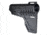 Presma Blade Stock for AR-15 Pistol Buffer Tube, Black AAST14
