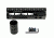 Presma Kangaroo Series AR Style Free Float Handguard Quad Rail Mount, Black, 7 in PRKA011
