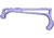 Presma Lightweight Aluminum M-LOK Handstop, Purple, HSML02-PUR