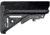 Presma Mil-Spec Adjustable Buttstock w/Slim Rubber Shoulder Recoil Pad, Black, AAST23