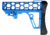 Presma Skeletonized 223/5.56/308 Buttstock Mil-Spec Tube, 6 Position, Blue, AAST25-BL