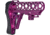Presma Skeletonized 223/5.56/308 Buttstock Mil-Spec Tube, 6 Position, Purple, AAST25-PUR