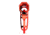 Presma Skeletonized Aluminum 6 Position Stock, Red, AAST22-R