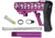 Presma Skeletonized Mil-Spec Stock Assembly, Purple, A25K-PUR