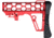 Presma Skeletonized Mil-Spec Stock Assembly, Red, A25K-R