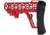 Presma Skeletonized Mil-Spec Stock Assembly, Red, A25K-R