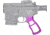Presma Skeletonized Rear Pistol Grip for AR15, AR-10 LR-308, Purple, GP30-PUR
