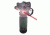 Sniper CREE Q5 LED 260 Lumens Flashlight with Red 5mw Laser Sight Combo and Holding System, Black, GPRL01