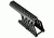 Sniper Tactical Saddle Scope Sight Weaver/Picatinny Rail Mount For Remington 870 Compatible, Black, MRM87