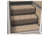 Prest-O-Fit Decorian Step Huggers Stair Step Rug - 13.5in x 23.5in, Sandstone, 5-0068