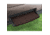 Prest-O-Fit Outrigger Radius Xt Curved RV Step Rug, Chocolate Brown, 22in, 2-0385