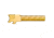 Primary Machine CZ P-10C Match Grade Barrel 9mm, Non Threaded and Fluted, Titanium Nitride Gold P10C/NONTHRD/FLUT/TIN