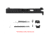 Primary Machine Glock 17 Gen 3 Slide w/ Backlash Cut, Black Nitride, SLD-G17-G3-BACKLASH-BLNI