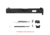 Primary Machine Glock 17 Gen 3 Slide w/ UCC V3 Cut, Black Nitride, SLD-G17-G3-UCCV3-BLNI