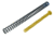 Primary Machine P10C Guide Rod Fluted w/ 15lb Recoil Spring, Titanium Nitride Gold P10C/GUIDEROD/TiN/15