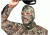 Primos Stretch-Fit Face Mask, Realtree APG, 6738