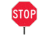 Pro-Line Traffic Safety Paddle Sign 18-stop-reflect - PSRF
