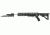 Pro Mag Archangel 556 Conversion Stock for Ruger 10/22,No Bayonet,Black Polymer, AA556R-NB