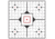 Pro-Shot Pro-Shot 9in x 13in Sight In Target w/ Adhesive Backing, Pack of 6, P2-SightInTarget, Red/Black/White, P2-SightInTarget