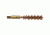 Pro-Shot Pro-Shot Brass Core-Bronze Bristle Pistol Length Bore Brush .25 Caliber, Bronze Bristles w/ Brass Core, 25P