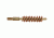 Pro-Shot Pro-Shot Brass Core-Bronze Bristle Pistol Length Bore Brush .32 Caliber, Bronze Bristles w/ Brass Core, 32P
