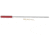 Pro-Shot One Piece Stainless Steel Pistol Cleaning Rod, .27 Caliber and Up, 12 in, Steel, 1PS-12-27/U