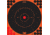 Pro-Shot Splatter Shot Bullseye Targets Peel And Stick 12 Inch Orange 500 Pack