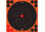 Pro-Shot Pro-Shot Splatter Shot Bullseye Targets Peel And Stick 8 Inch Orange 6 Pack, Orange, 8B-ORNG-6PK