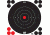Pro-Shot Pro-Shot Splatter Shot Bullseye Targets Peel And Stick 8 Inch White 6 Pack, 8B-WHITE-6PK