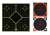 Pro-Shot Splatter Shot Peel &amp; Stick Targets, Green, Orange, White