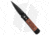 Pro-Tech Knives Godson Automatic Folding Knife, 3.15in, 154CM, Spear Point Blade, Wood, Black/Wood Handle, Lace Redwood Burl, Black/Wood/Black, 7.56 inch, BHQ-23789