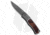 Pro-Tech Knives Magic BR-1 Whiskers Custom Automatic Folding Knife, 3.125in, Damascus, Drop Point Blade, Wood, Wood Handle, Wood/Black, 7.25 inch, BHQ-68226