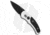 Pro-Tech Knives Runt J4 Automatic Folding Knife, 1.94in, 154CM, Drop Point Blade, G-10, Black/Gray Handle, Black/Gray/Black, 5.27 inch, BHQ-25126