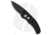 Pro-Tech Knives Runt J4 Automatic Folding Knife, 1.94in, 154CM, Drop Point Blade, Aluminum, Black Handle, Black/Black, 5.27 inch, BHQ-2652