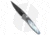 Pro-Tech Knives Ultimate Custom Newport Automatic Folding Knife, 3.00in, Damascus, Spear Point Blade, Mother of Pearl, Gray/White Handle, MOP/Steel Shaw Engraving, Gray/White/Black, 7.125 inch, BHQ-104756