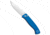 Pro-Tech Knives Brend 2 Small Automatic Folding Knife, 2.90in, 154CM, Clip Point Blade, Aluminum, Blue Handle, Blue/Gray, 6.60 inch, BHQ-91328